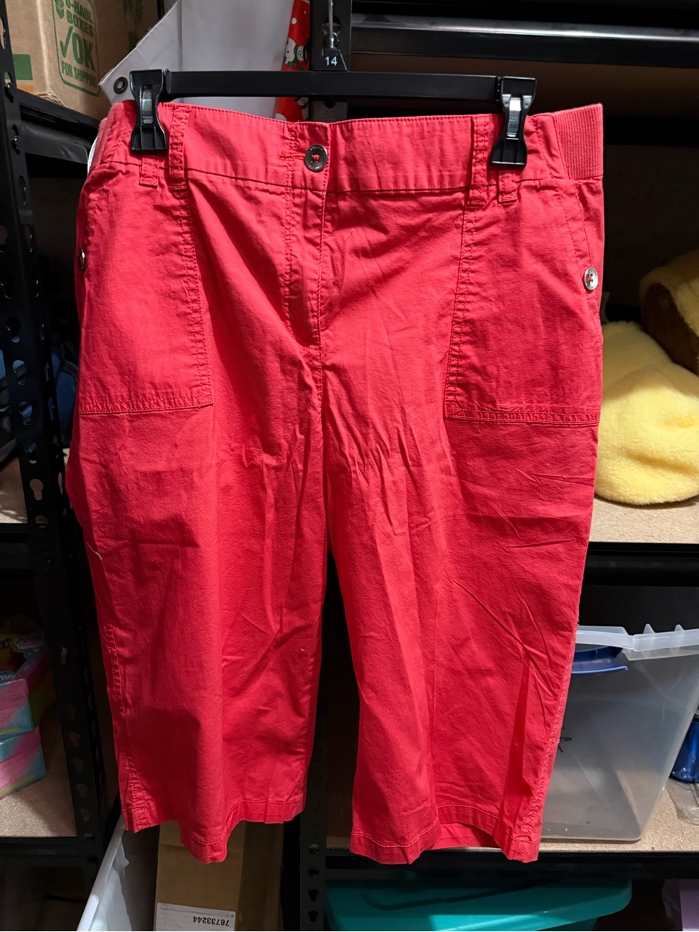 Chico's Girls' Coral Pull-On Capri Shorts